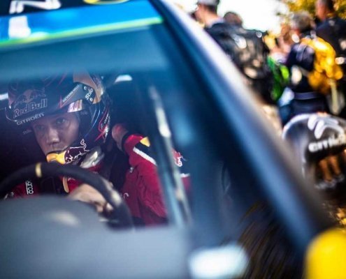 Sebastien Ogier si prepara al Rally di Turchia