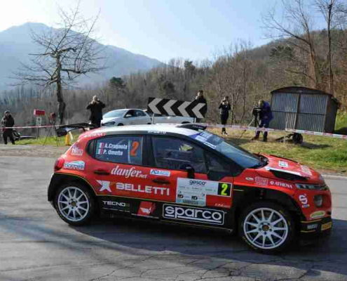 Andrea Crugnola e Pietro Ometto, Rally Il Ciocco 2022