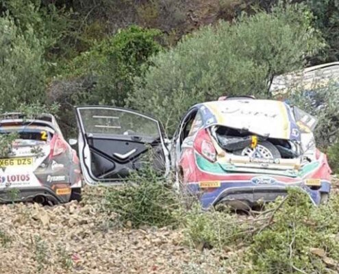 La storia dell'ERC e il tris di incidenti al Rally di Cipro 2017