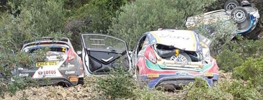 La storia dell'ERC e il tris di incidenti al Rally di Cipro 2017
