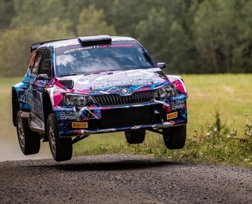 Mauro Miele al Rally Finlandia 2019