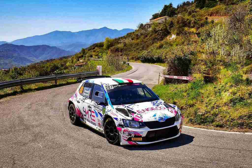 La ”strana” coppia al Rally Valle Intelvi: Micheletti Molinaro