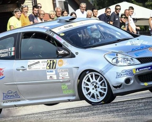 Renzo Rampazzo al Rally del Friuli