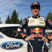 Teemu Suninen testa la Fiesta WRC Plus per il 'Monte'